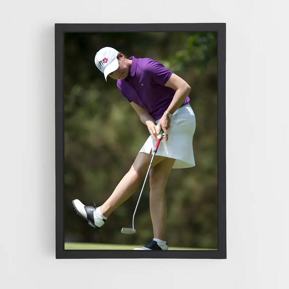 Poster Lorena ochoa golfeur (vue 2)